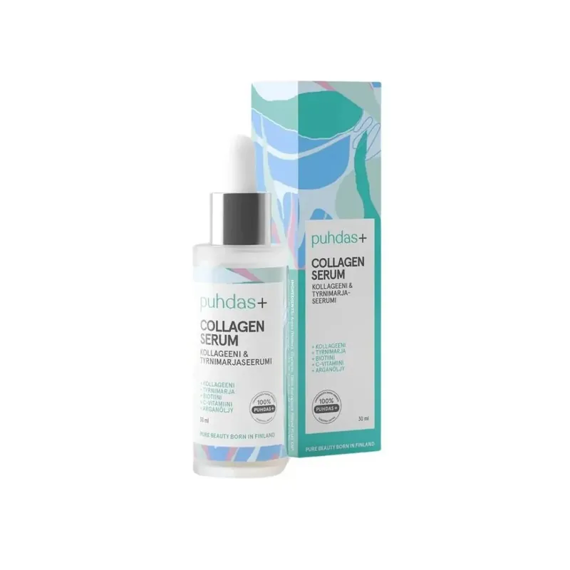 Uusi Malli Puhdas+ Collagen Serum