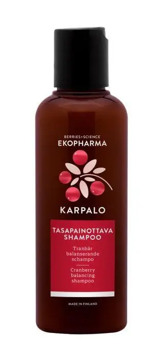 Sertifioitu Ekopharma Karpalo Tasapainottava Shampoo 250ml