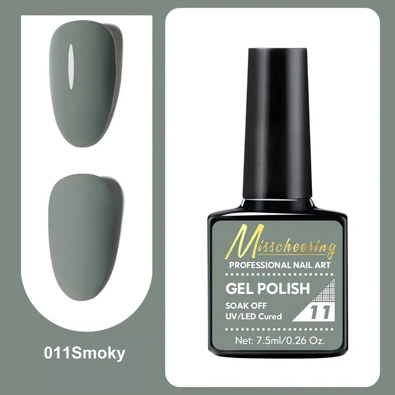 Vain Tänään Misscheering Professional Nail Art Gel Polish 11 Smoky