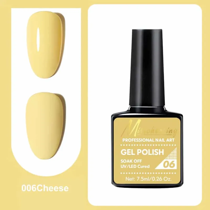 Misscheering Professional Nail Art Gel Polish 06 Cheese Nopea Toimitus