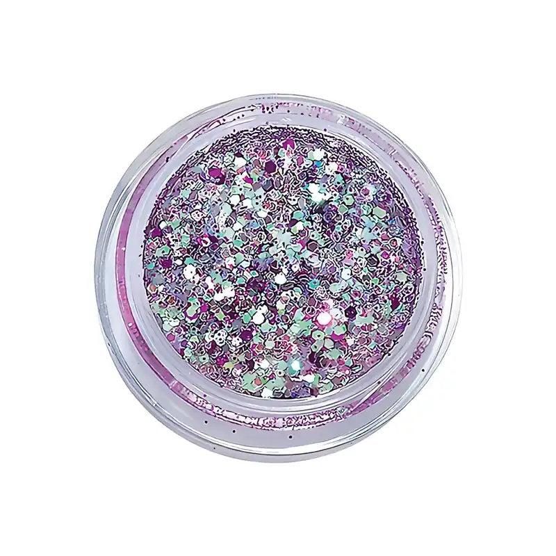 Rajoitettu Tarjous Ultra-sparkling nail glitters UV gel violine