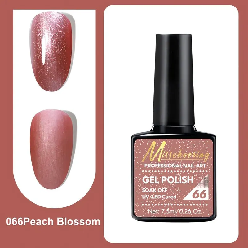 Misscheering Professional Nail Art Gel Polish 66 Peach Blossom Suoraan Valmistajalta