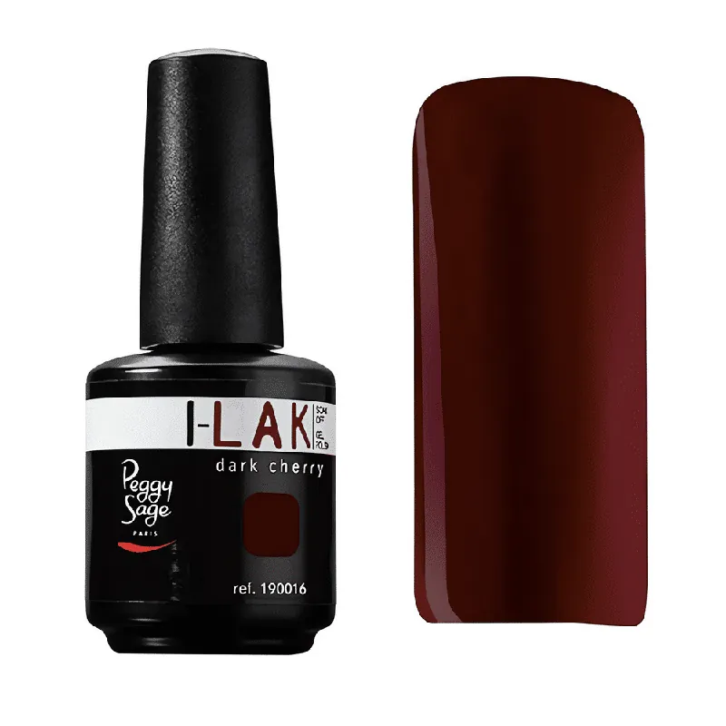 Edullinen Hinta I-LAK Soak Off Geelilakka – Dark Cherry, 15ml