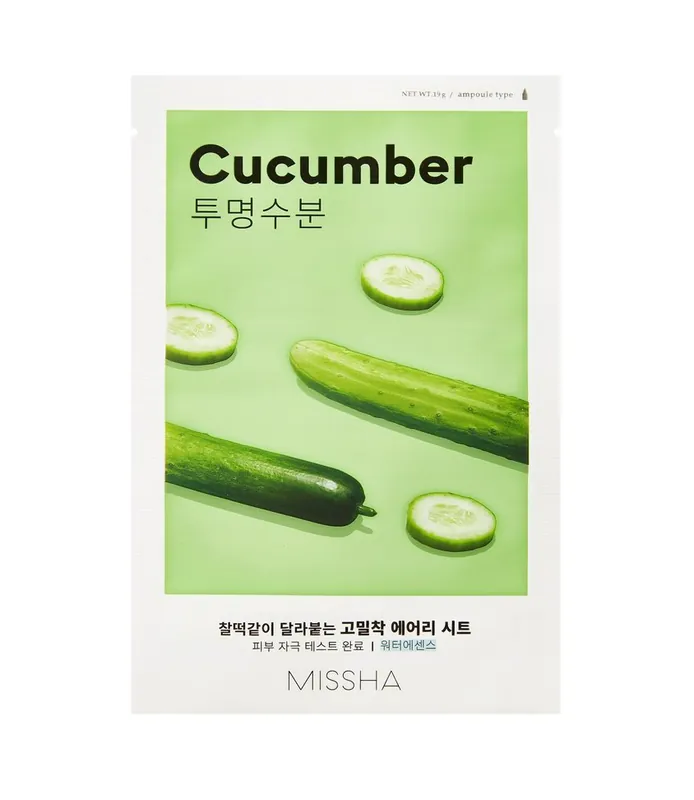 Erikoistarjous Missha Airy Fit Sheet Mask Cucumber