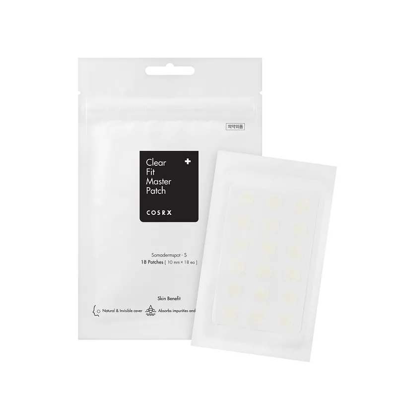 Turvallinen Maksu COSRX Clear Fit Master Patch -finnilaastarit 18kpl