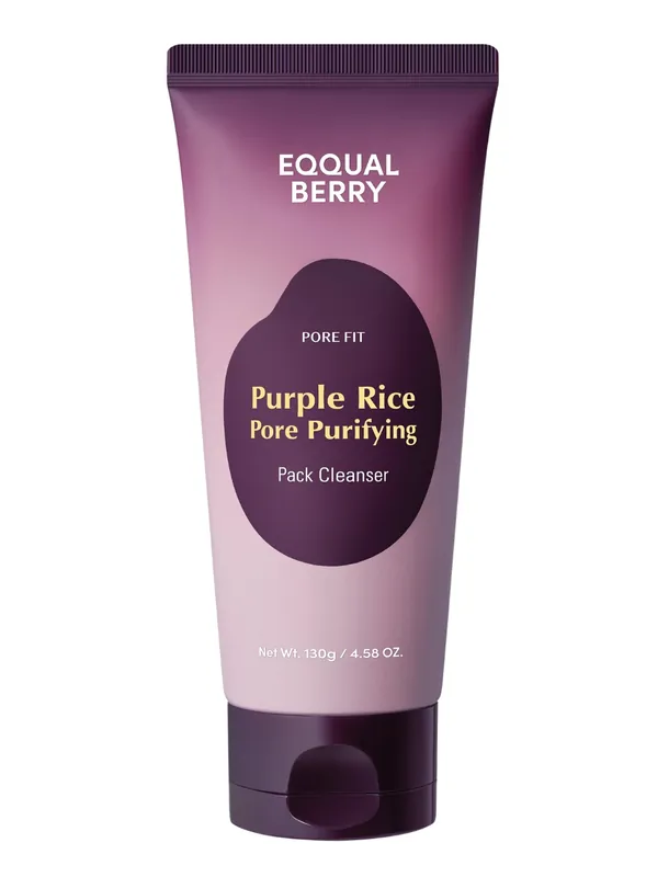 EQQUALBERRY Purple Rice Pore Purifying Pack Cleanser Viimeinen Mahdollisuus