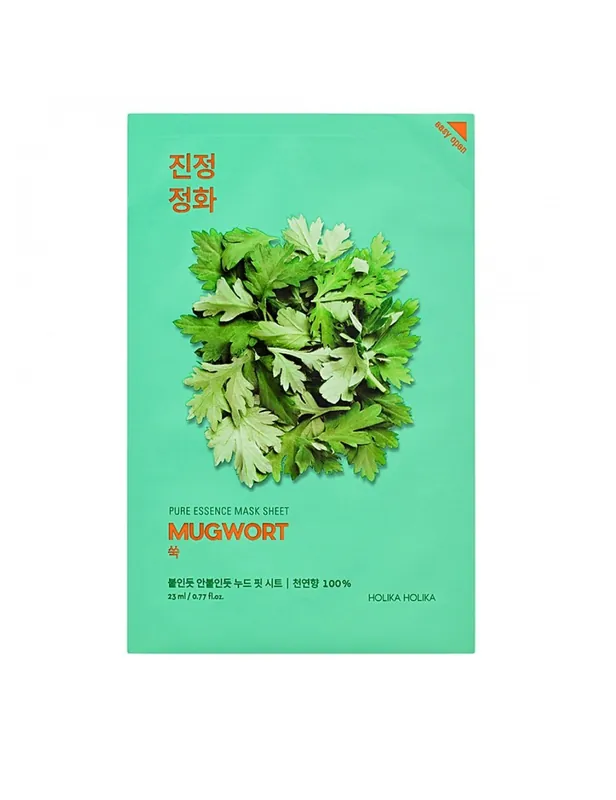 Ilmainen Palautus Holika Holika Pure Essence Mask Sheet Mugwort