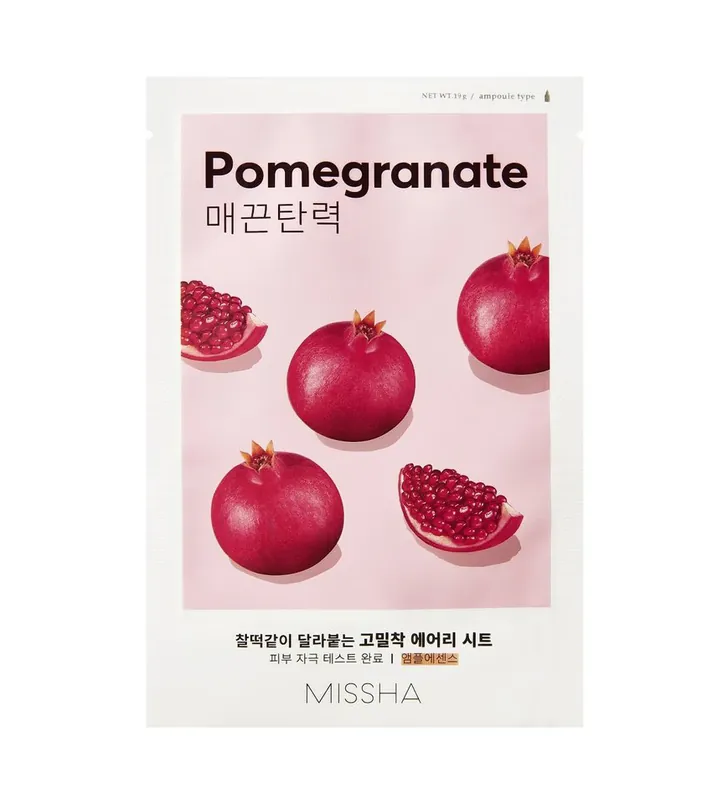 Missha Airy Fit Sheet Mask Pomegranate Paras Hinta