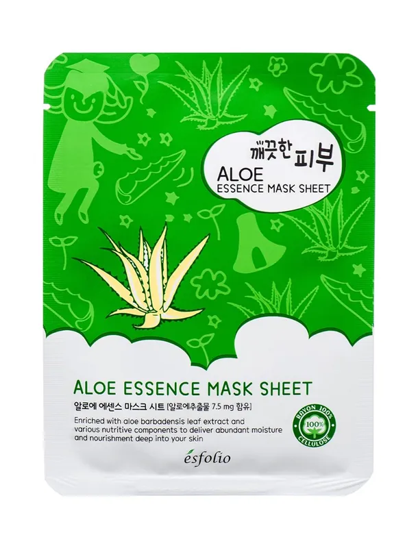 Esfolio Pure Skin Aloe Essence Mask Sheet Suoraan Valmistajalta
