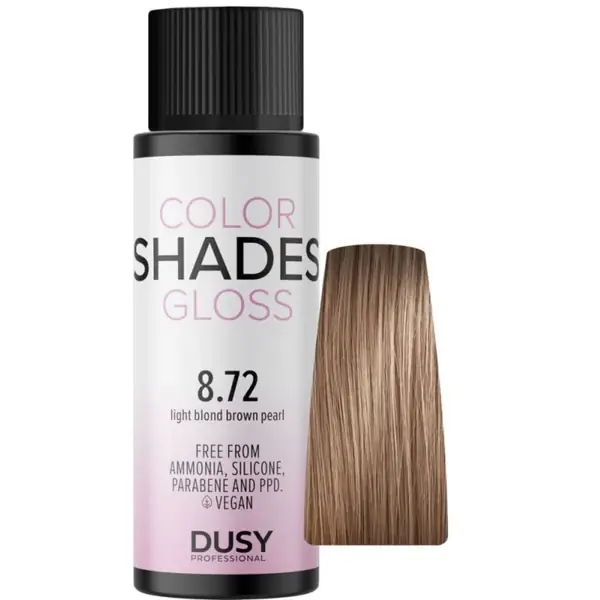 Asiakkaiden Suosikki Dusy Color Shades 8.72 Light Blond Brown Pearl, 60 ml
