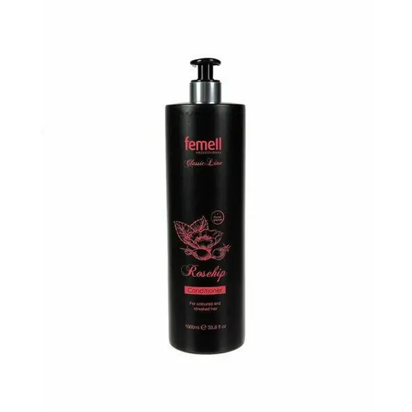 Femell Classic Line Rosehip Hoitoaine Värjätyille Ja Raidoitetuille Hiuksille, 1000 ml Pakollinen (Must-Have)