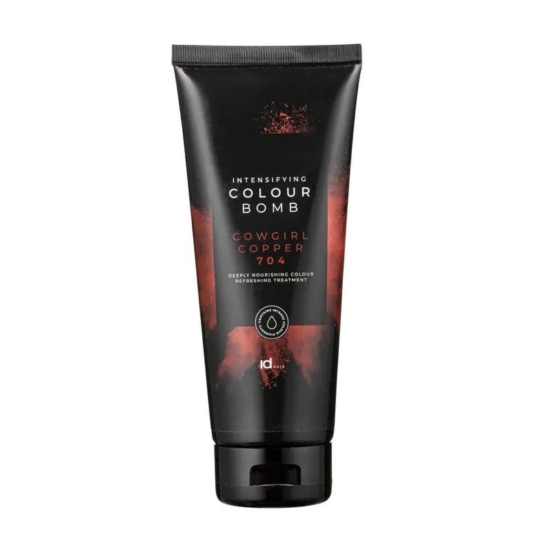 IdHAIR Intensifying Colour Bomb 200 ml - Cowgirl Copper 704 Ilmainen Palautus