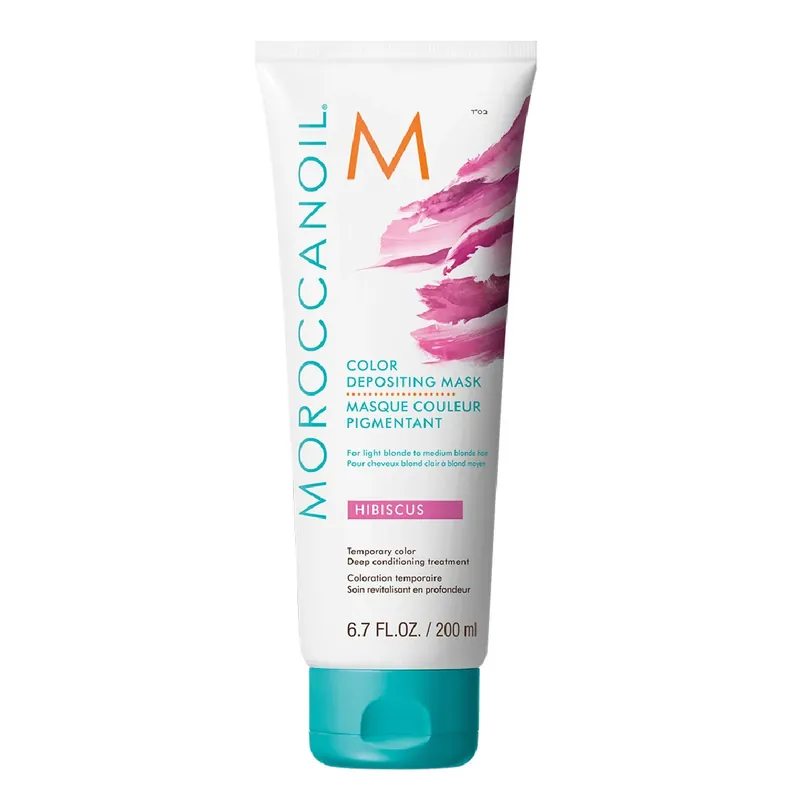 Kampanjahinta MOROCCANOIL Color Depositing Mask Hibiscus 200 ml