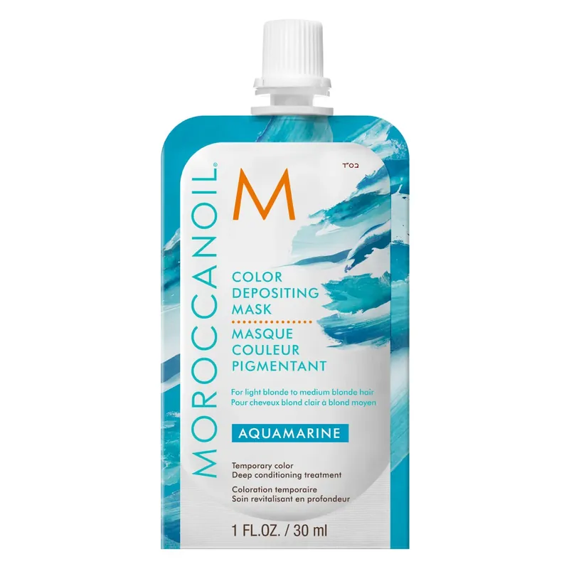 MOROCCANOIL Color Depositing Mask Aquamarine 30 ml Korkea Laatu