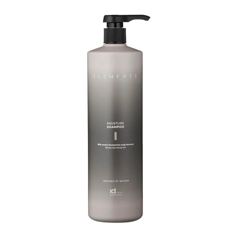 Suoraan Valmistajalta IdHAIR ELEMENTS Moisture Shampoo 1000 ml