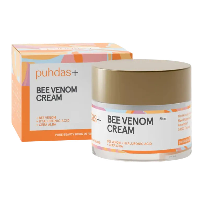 Halpa Puhdas+ Bee Venom - Kasvovoide 50 ml - erä