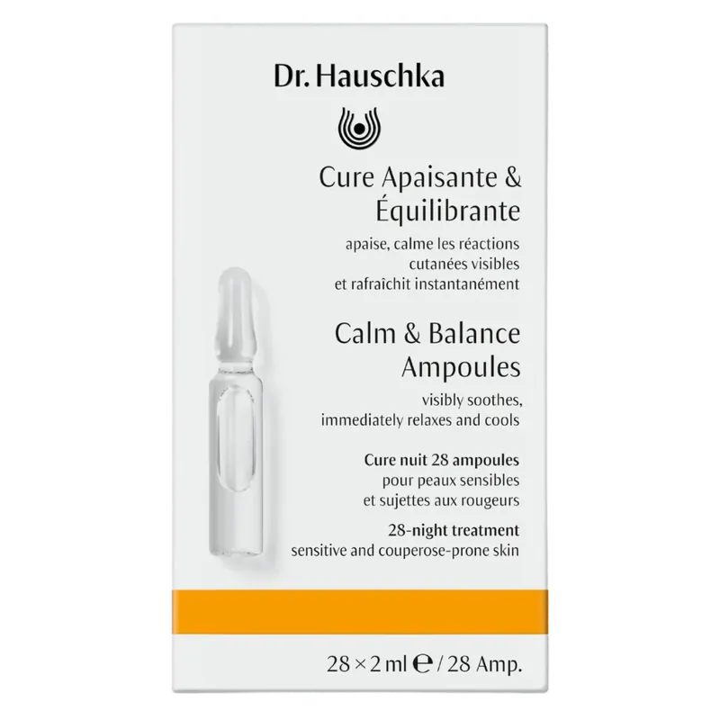 Dr. Hauschka Calm & Balance - Rauhoittavat ja Tasapainottavat Ampullit 28 x 2 ml Korkea Laatu