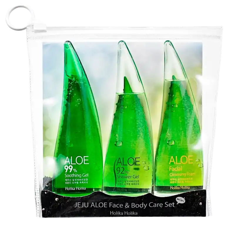 Holika Holika Jeju Aloe Face & Body Care Set - Lahjapakkaus Viimeinen Mahdollisuus