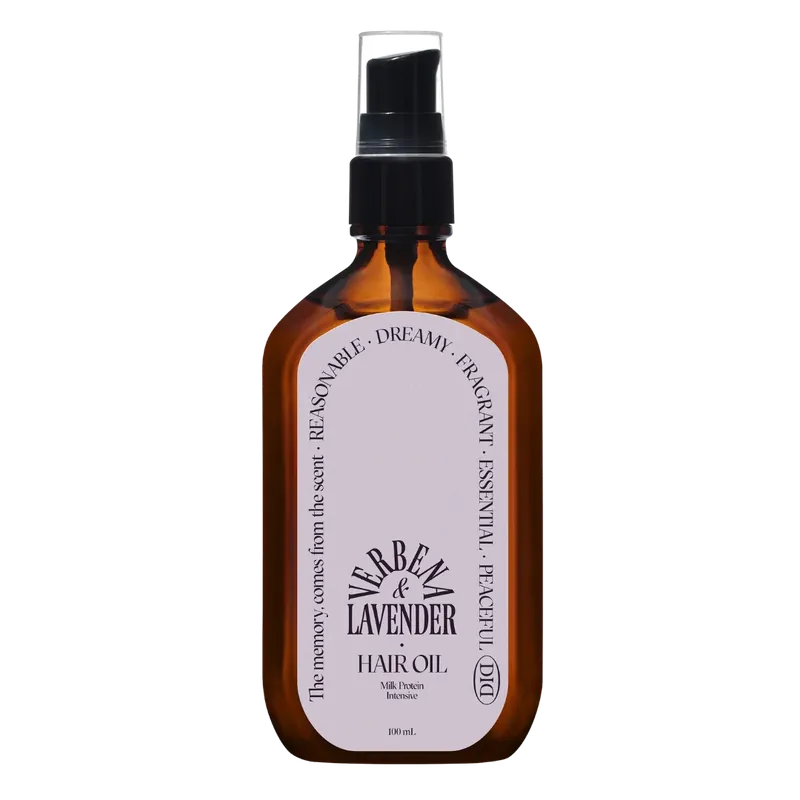 Rajoitettu Tarjous odiD Milk Protein Intensive Hair Oil - Hiusöljy Verbena Lavender 100 ml