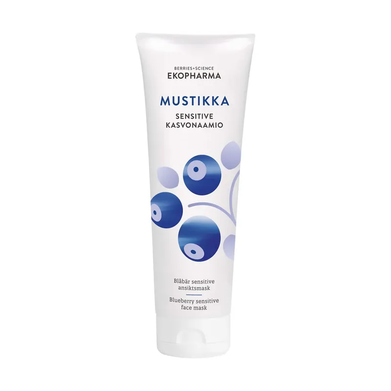 Vain Rajoitetun Ajan Ekopharma Mustikka Sensitive Kasvonaamio 50ml