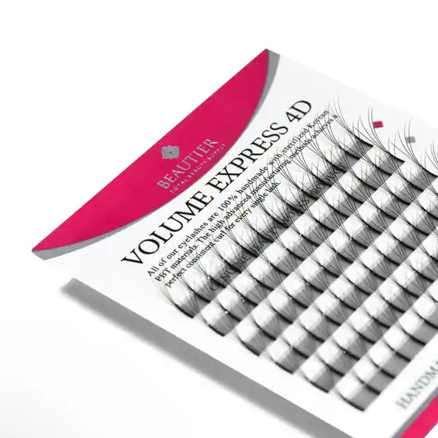 Ripsikuidut - VOLUME EXPRESS 4D - J-kaari - 0,10 - 9mm Heti Saatavilla