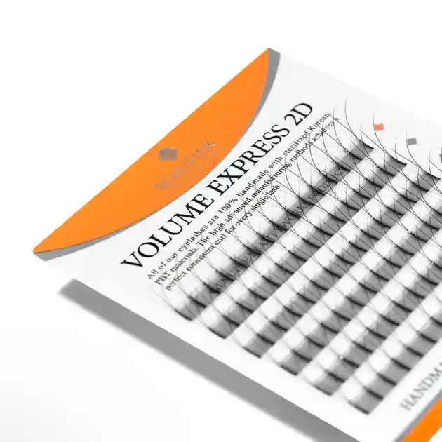 Alkuperäinen Ripsikuidut - VOLUME EXPRESS 2D - B-kaari - 0,10mm - 12mm