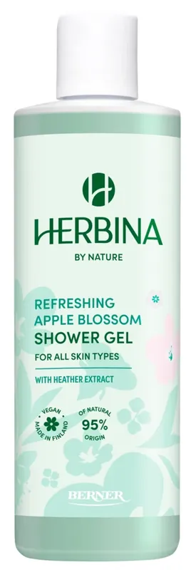 Herbina 250ml suihkugeeli Refreshing Apple Blossom Pakollinen (Must-Have)