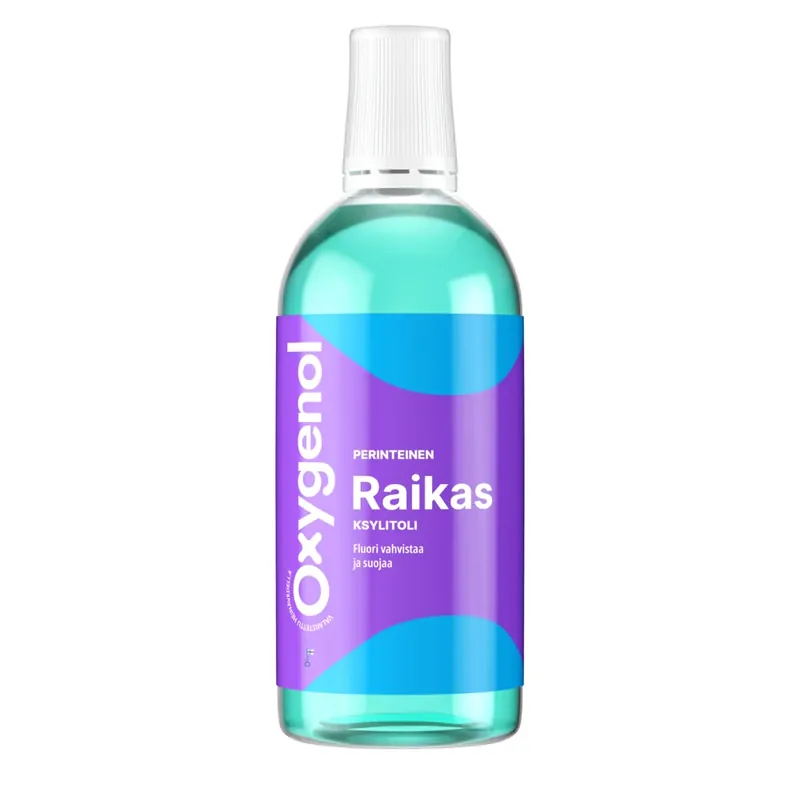 Eniten Myyty Oxygenol Raikas suuvesi 500ml