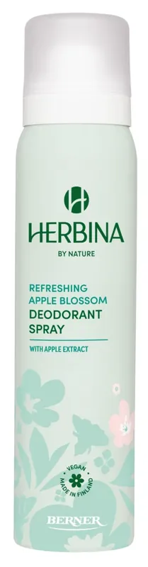 Osta Verkossa Herbina 100ml suihkedeodorantti Refreshing Apple Blossom