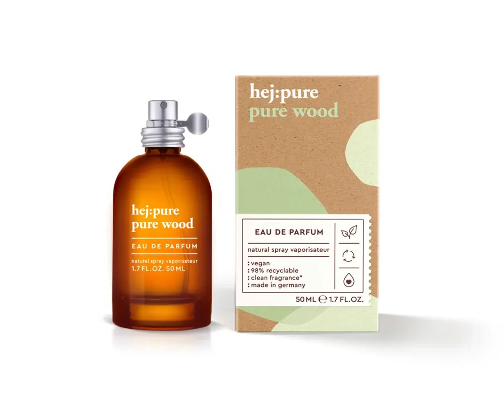 Hej pure pure wood EdP 50ml unisex-tuoksu naiselle ja miehelle Ilmainen Palautus