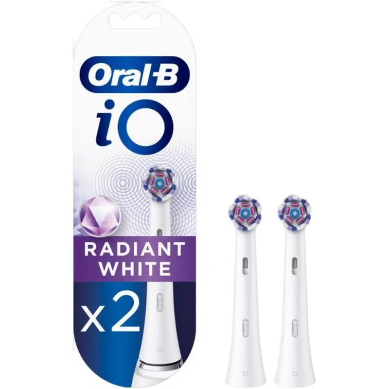 Tilaa Heti ORAL B IO RADIANT WHITE VAIHTOHARJA 2KPL