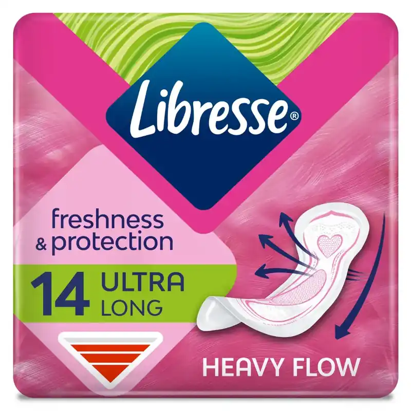 Bestseller LIBRESSE ULTRA LONG SIDE SIIVETÖN 14KPL