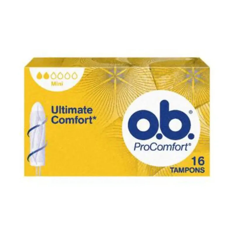 Asiakkaiden Suosikki O.B PRO COMFORT TAMPONI 16KPL MINI