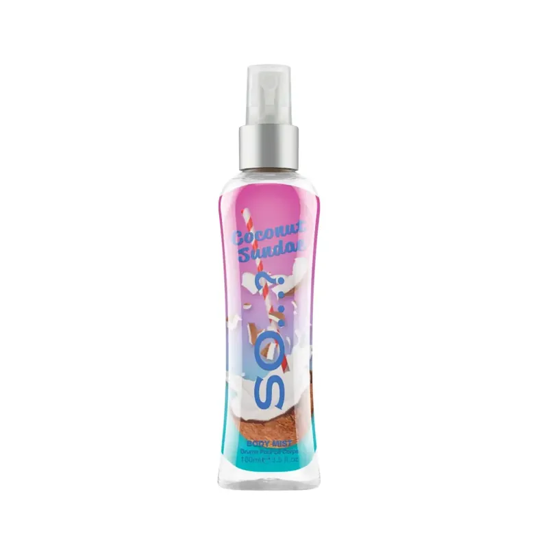 SO…? BODY MIST COCONUT SUNDAE VARTALOSUIHKE 100ML Sertifioitu