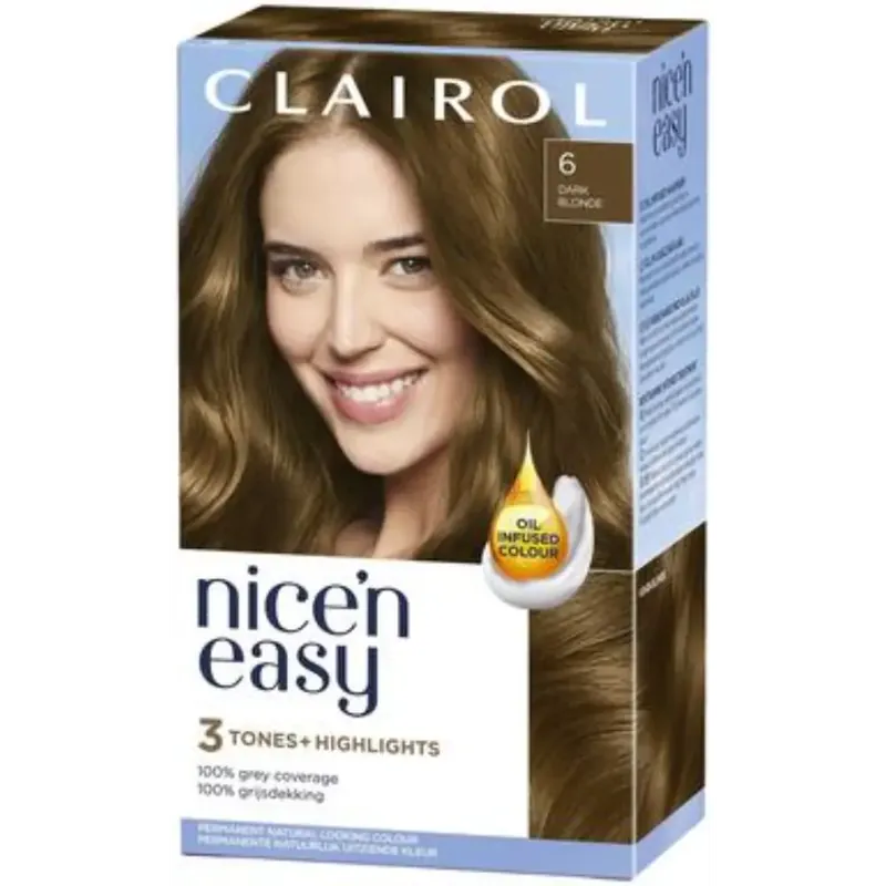 Ilmainen Palautus CLAIROL NICE`N EASY KESTOVÄRI 6 TUMMANVAALEA