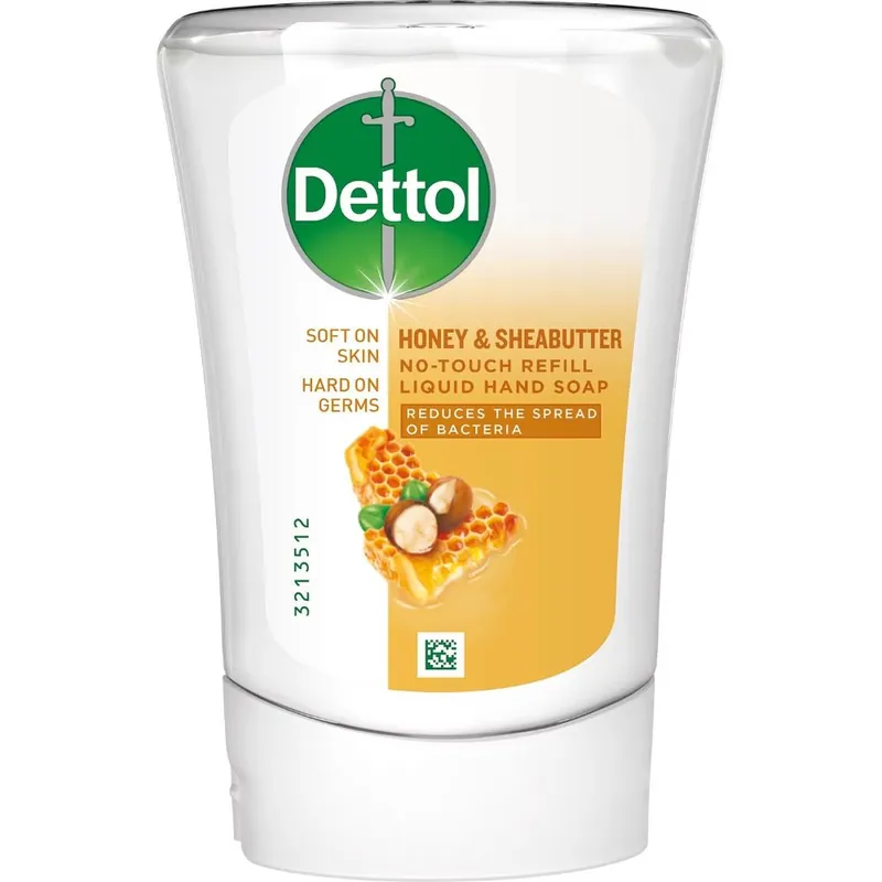 DETTOL KÄSISAIPPUAN TÄYTTÖPAKKAUS HUNAJA 250ML Halpa