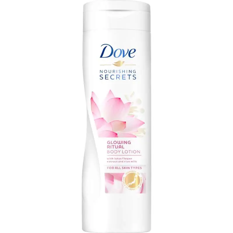 Edullinen DOVE 250 ML VARTALOVOIDE GLOWING RITUAL