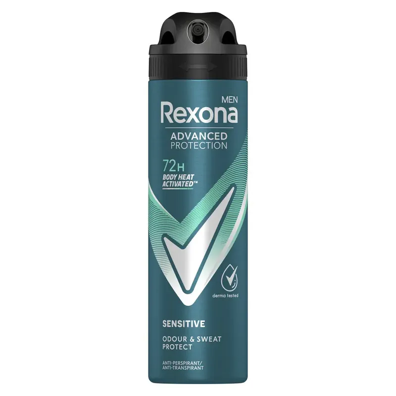REXONA ADVANCED SENSITIVE ANTIPERSPIRANTTI SPRAY 150ML Rajoitettu Tarjous