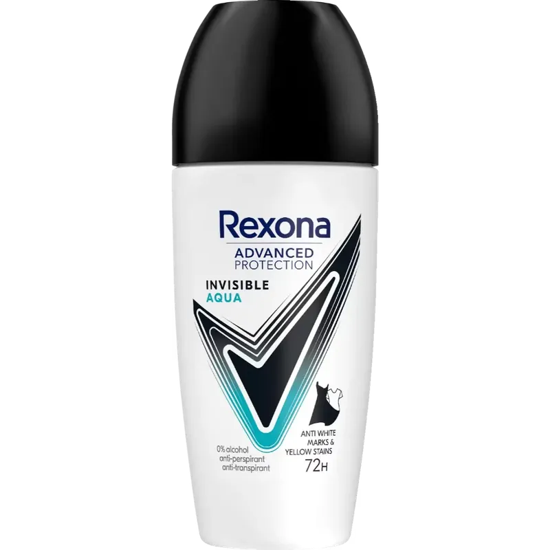 REXONA ADVANCED INVISIBLE ANTIPERSPIRANTTI ROLL-ON 50ML Alennus