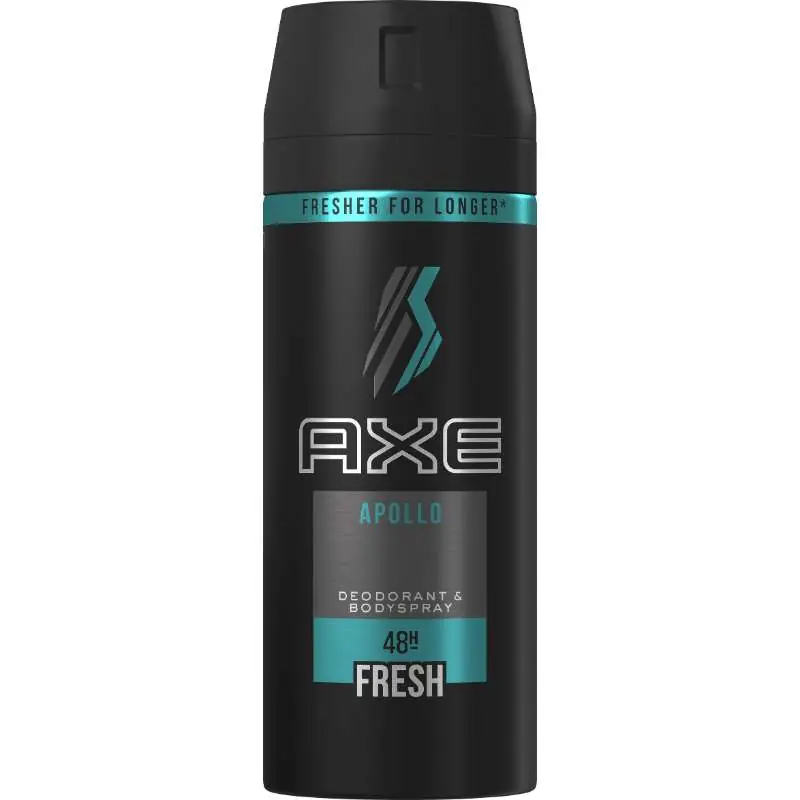 AXE APOLLO BODYSPRAY 150 ML Nopea Toimitus