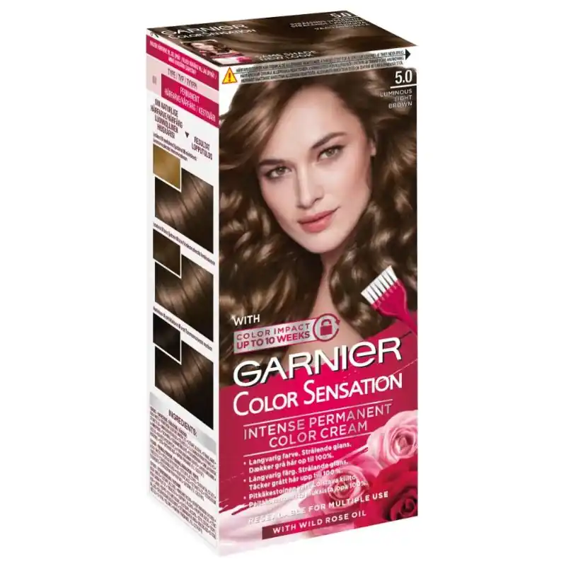 COLOR SENSATION 5.0 LUMINOUS LIGHT BROWN Vain Tänään