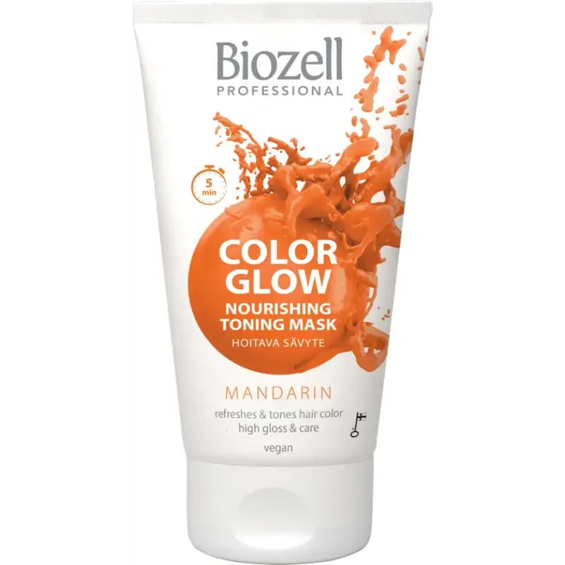 BIOZELL COLOR GLOW MANDARIN SÄVYTENAAMIO 150ML Viikonlopputarjous