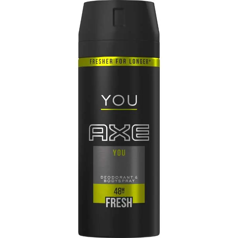 AXE YOU BODYSPRAY 150 ML Alennettu