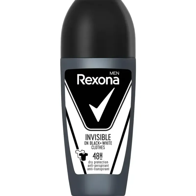 REXONA MEN ROLL-ON INVISIBLE 50ML Heti Saatavilla