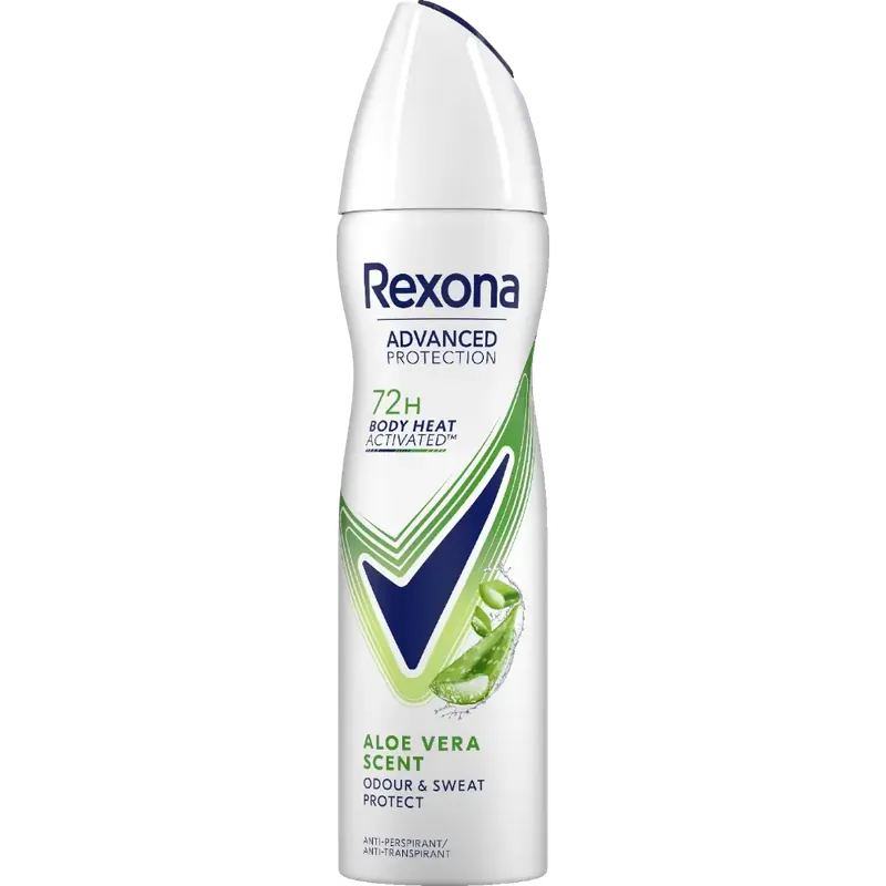 REXONA ADVANCED ALOE VERA ANTIPERSPIRANTTI SPRAY 150ML Viikonlopputarjous