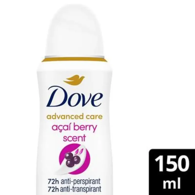 DOVE ADVANCED ACAI DEODORANTTI SPRAY 150ML Kuuma Tarjous