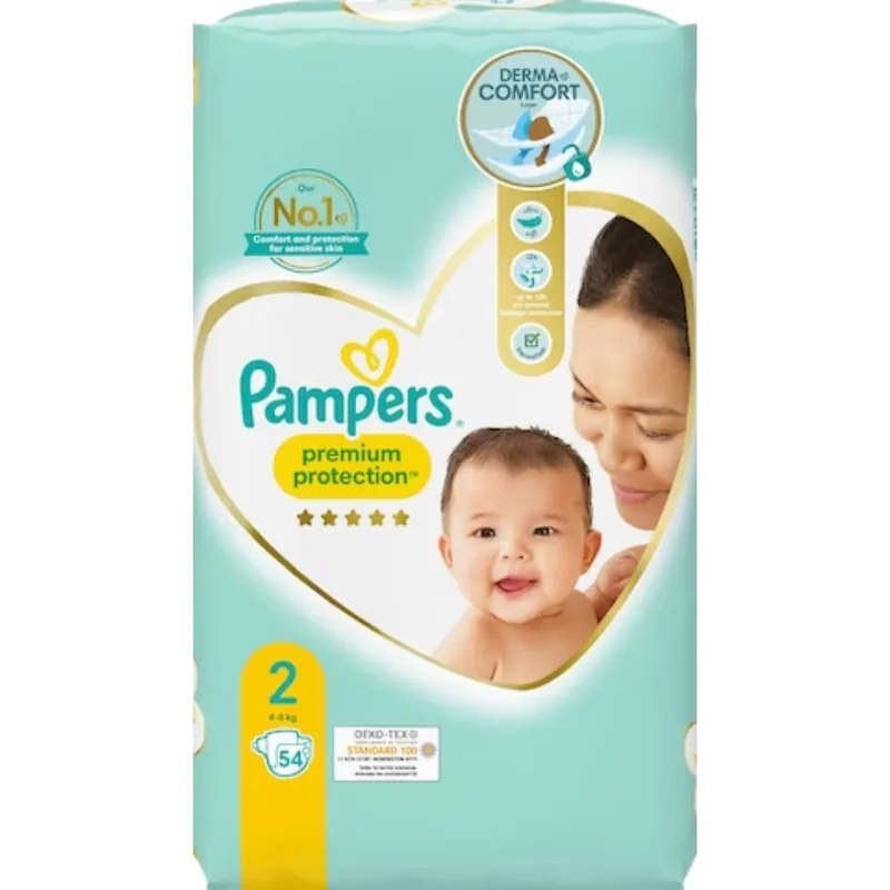 Vain Tänään PAMPERS PROTECTION S2 4-8KG 54KPL