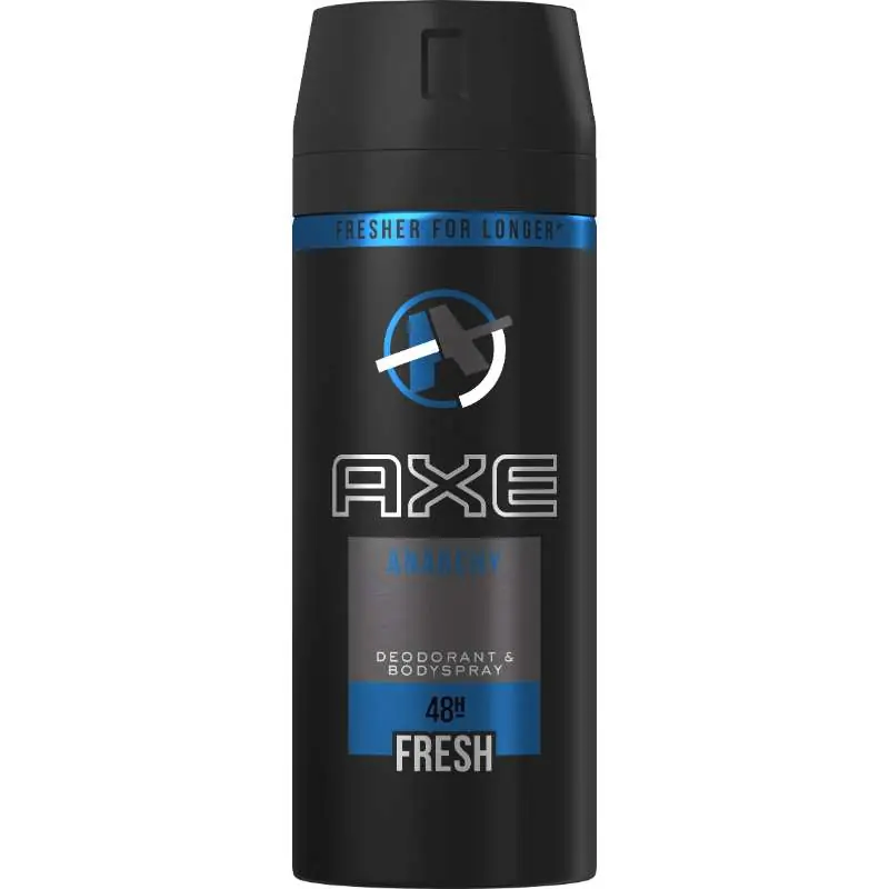 Korkea Laatu AXE ANARCHY BODYSPRAY 150 ML