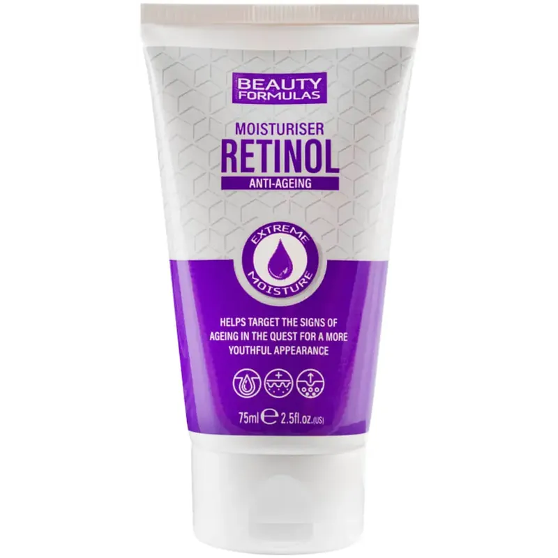 Heti Saatavilla BEAUTY FORMULAS RETINOL KASVOVOIDE 75ML