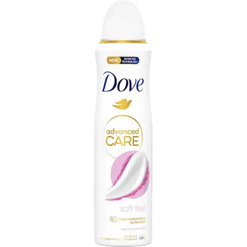 DOVE ADVANCED SOFT DEODORANTTI 150ML Nopea Toimitus